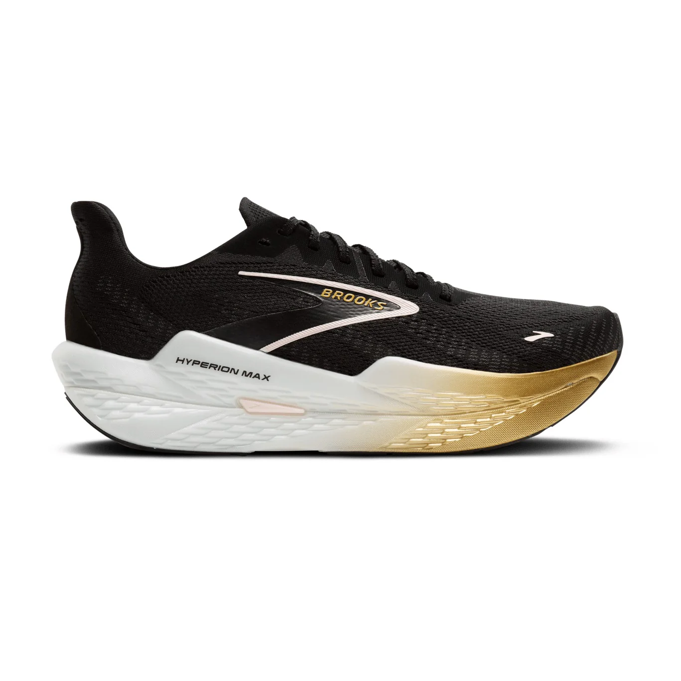 Brooks Hyperion Max 2 | Black / Gold / Pink | Mens - Ekiden Sports