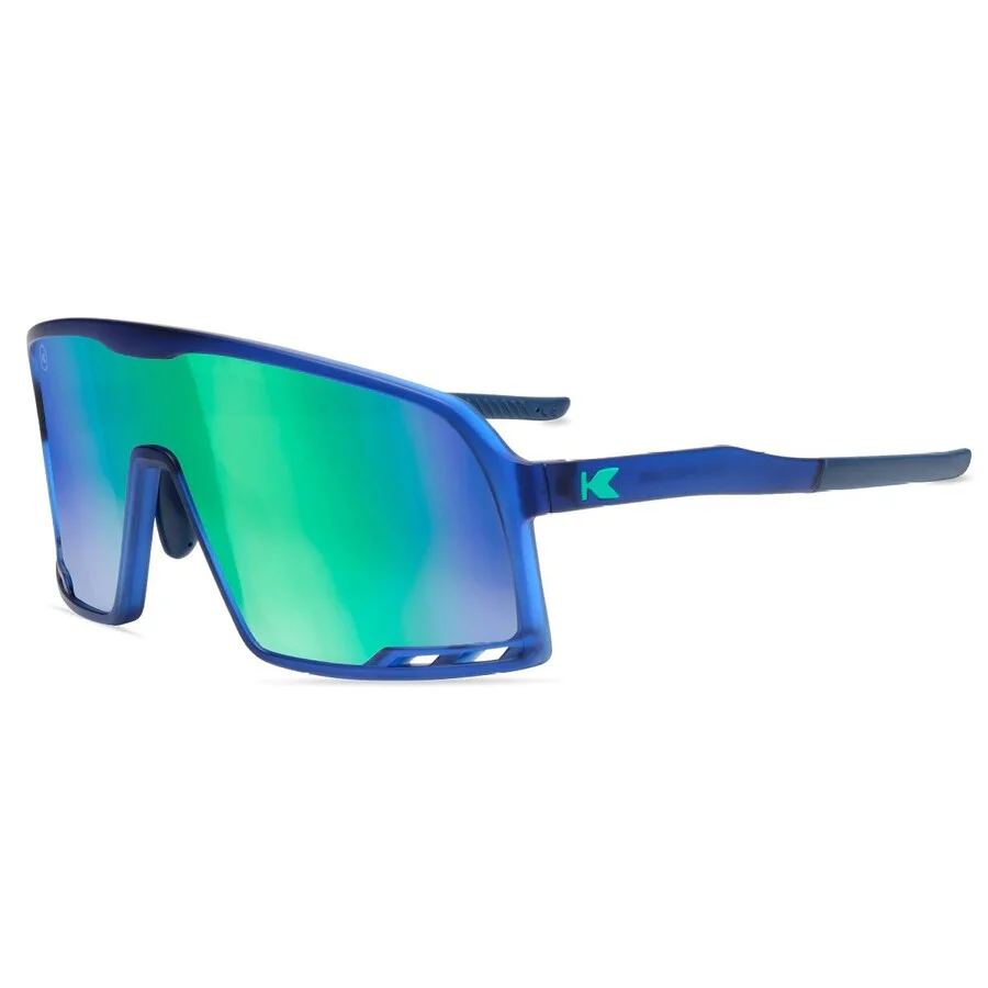 Knockaround Sunglasses | Campeones | Rubberized Navy / Mint - Ekiden Sports