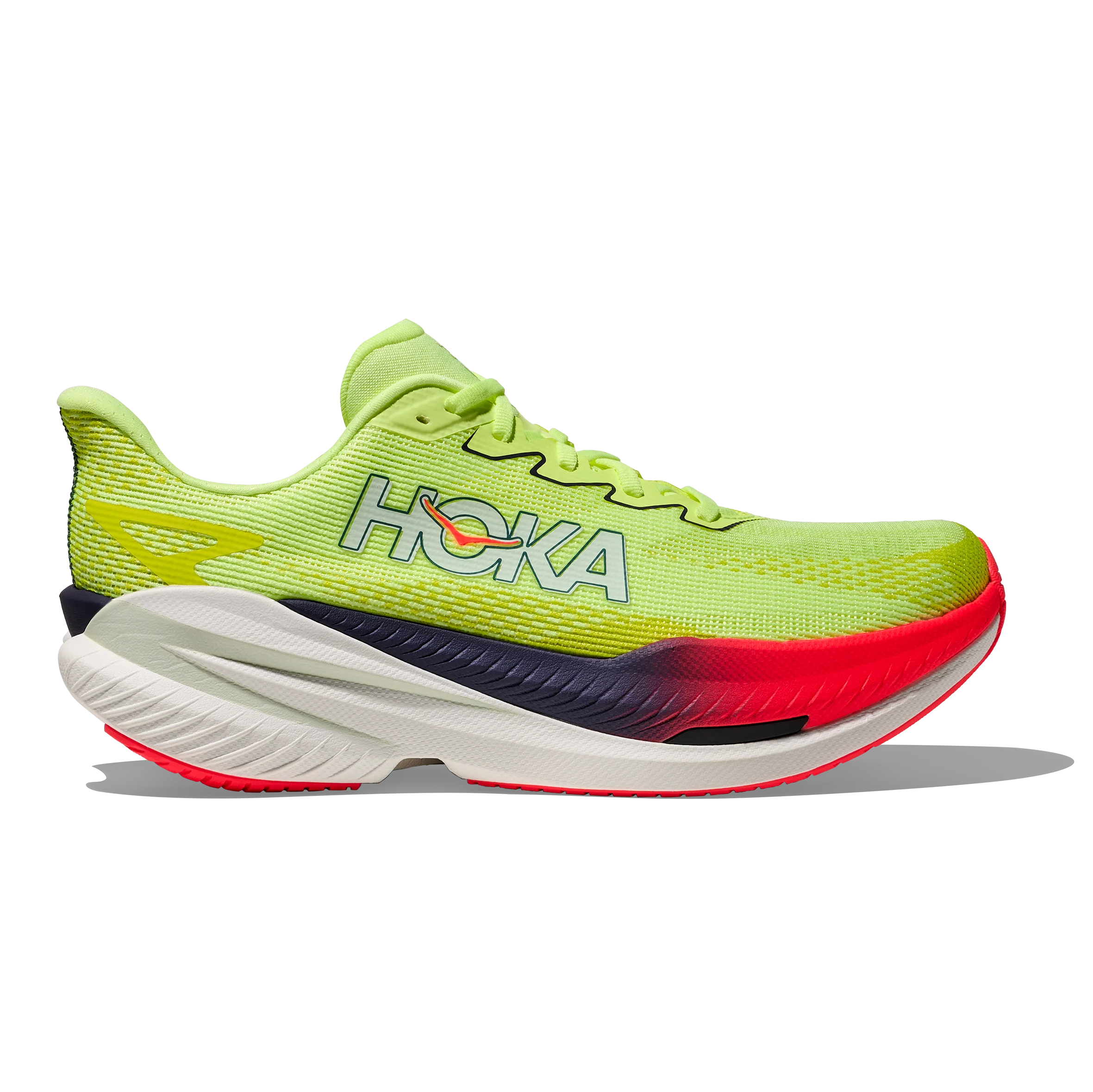 Hoka Mach X 3 | Neon Yuzu / Squid Ink | Mens - Ekiden Sports