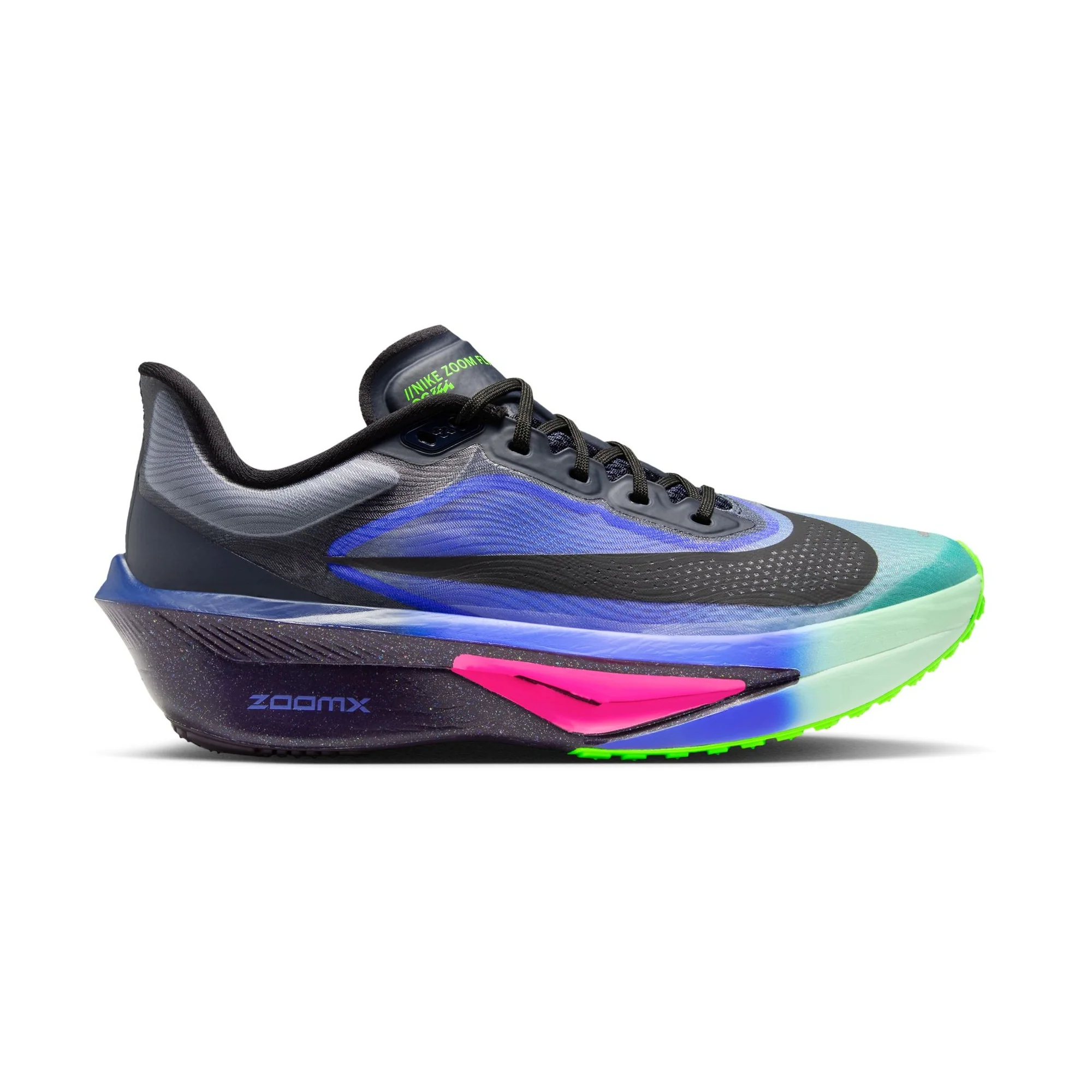 Nike Zoom Fly 6 Glam | Dark Obsidian / Black / Racer Blue | Womens - Ekiden Sports