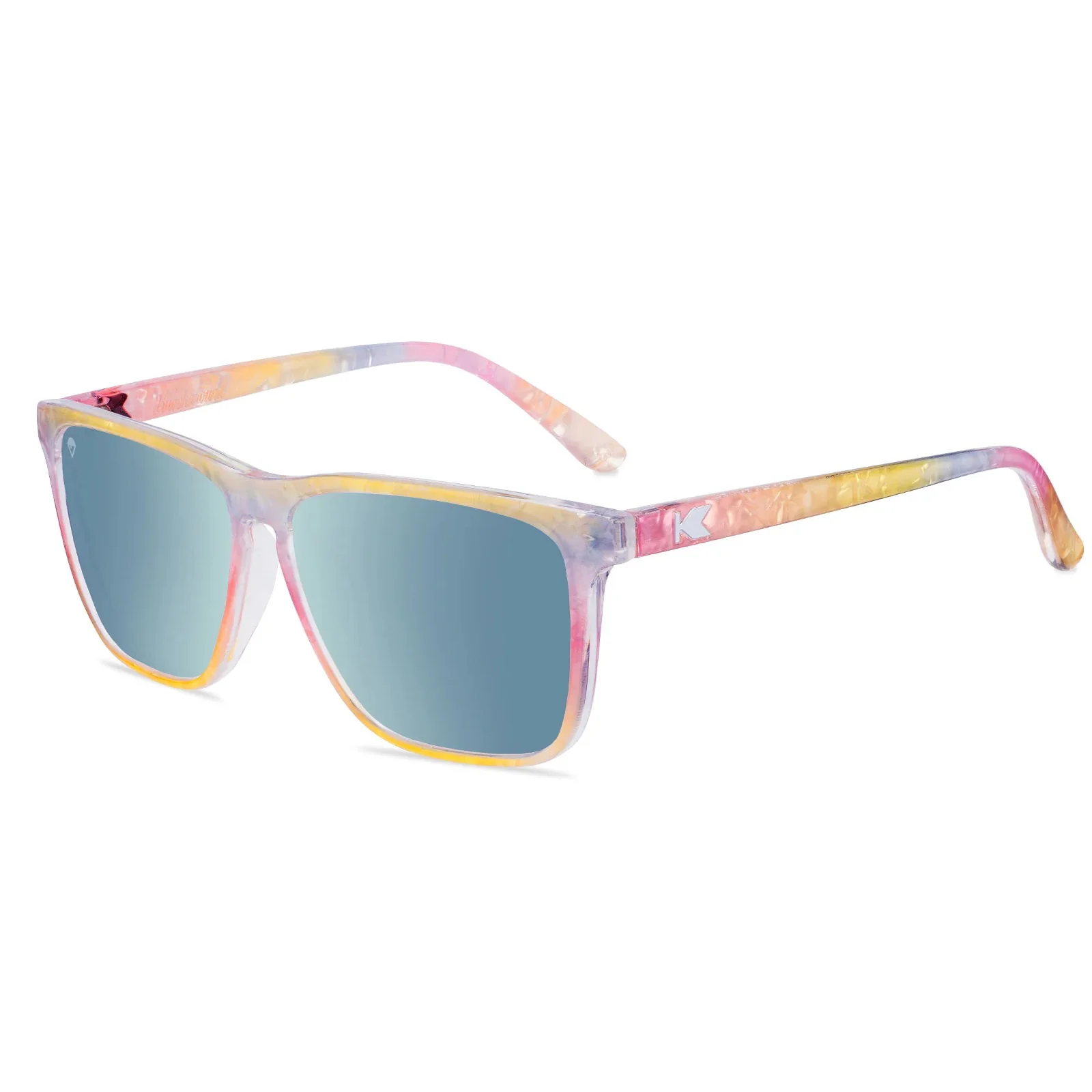 Knockaround Sunglasses | Fast Lanes | Rainbow Sno-Cone - Ekiden Sports