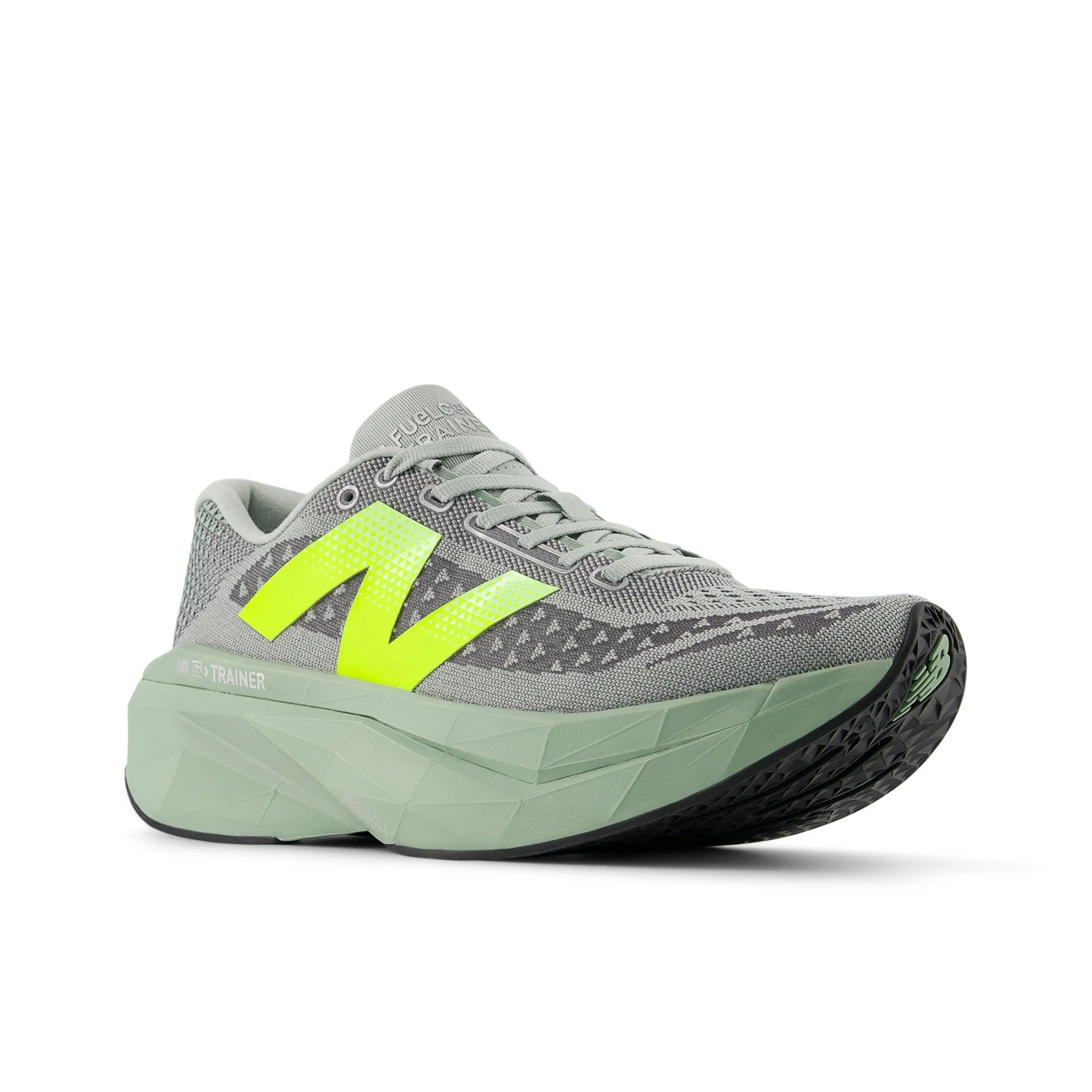 New Balance FuelCell SuperComp Trainer v3 Wide | Mosaic Green / Lone Star Grey | Mens - Ekiden Sports