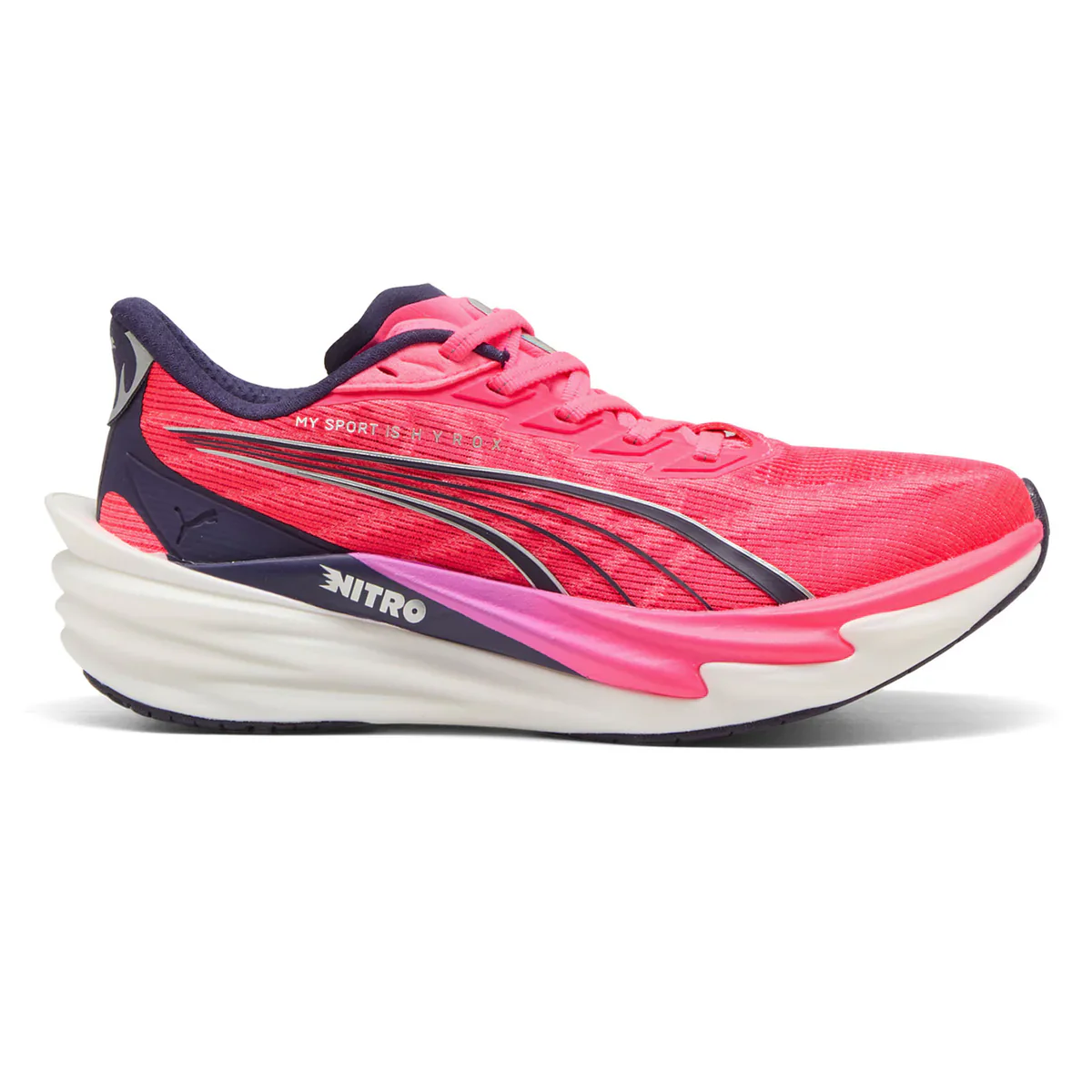 Puma x HYROX Deviate NITRO 4 | Pure Pink / Puma White | Womens - Ekiden Sports