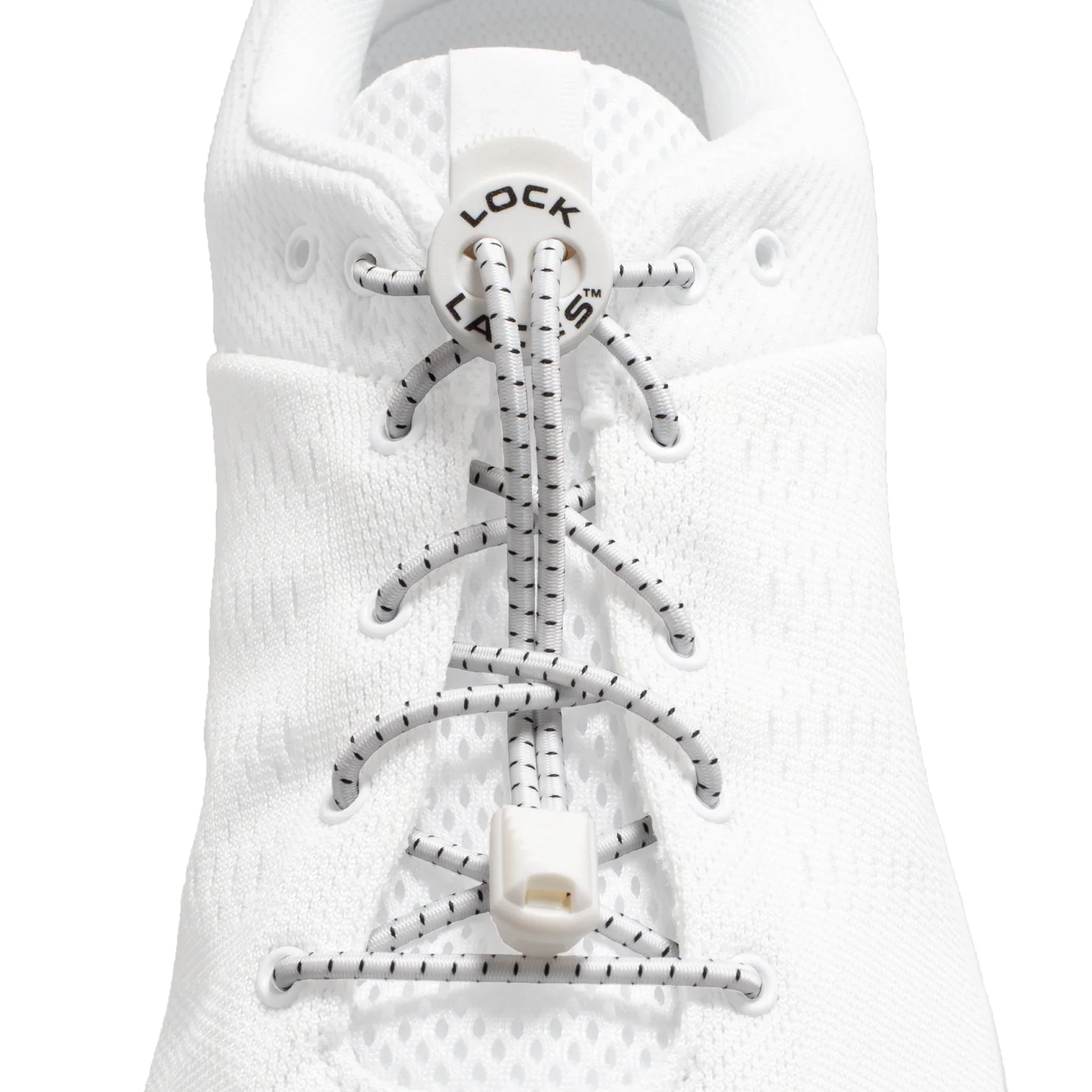 Lock Laces Original | White - Ekiden Sports
