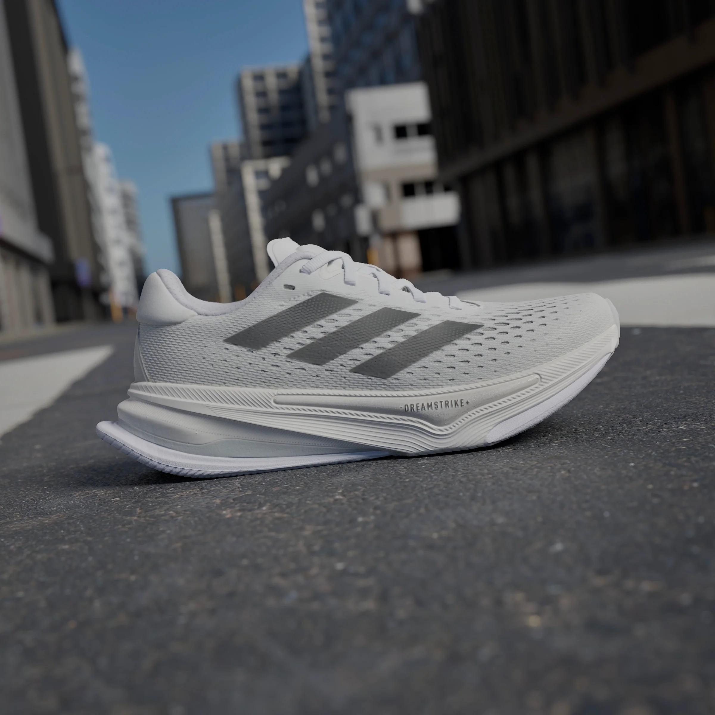 adidas Supernova Prima | Footwear White / Core Black / Grey | Womens - Ekiden Sports