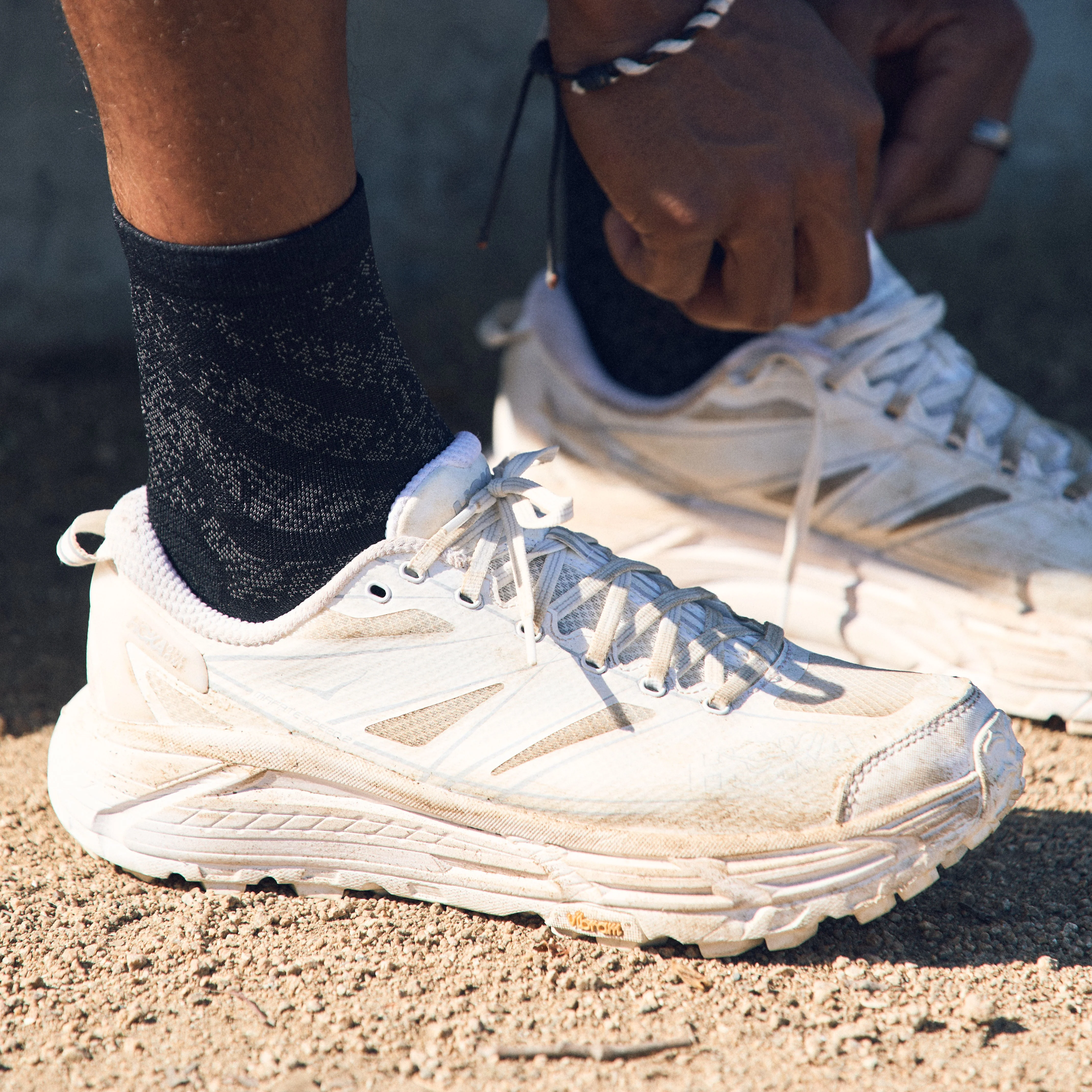 Stance Socks | Light Cushion | Quarter Length | Run Black - Ekiden Sports