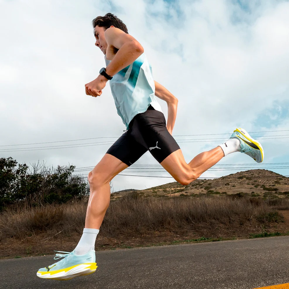 Puma Deviate NITRO Elite 4 | Fresh Water / Lemon | Mens - Ekiden Sports