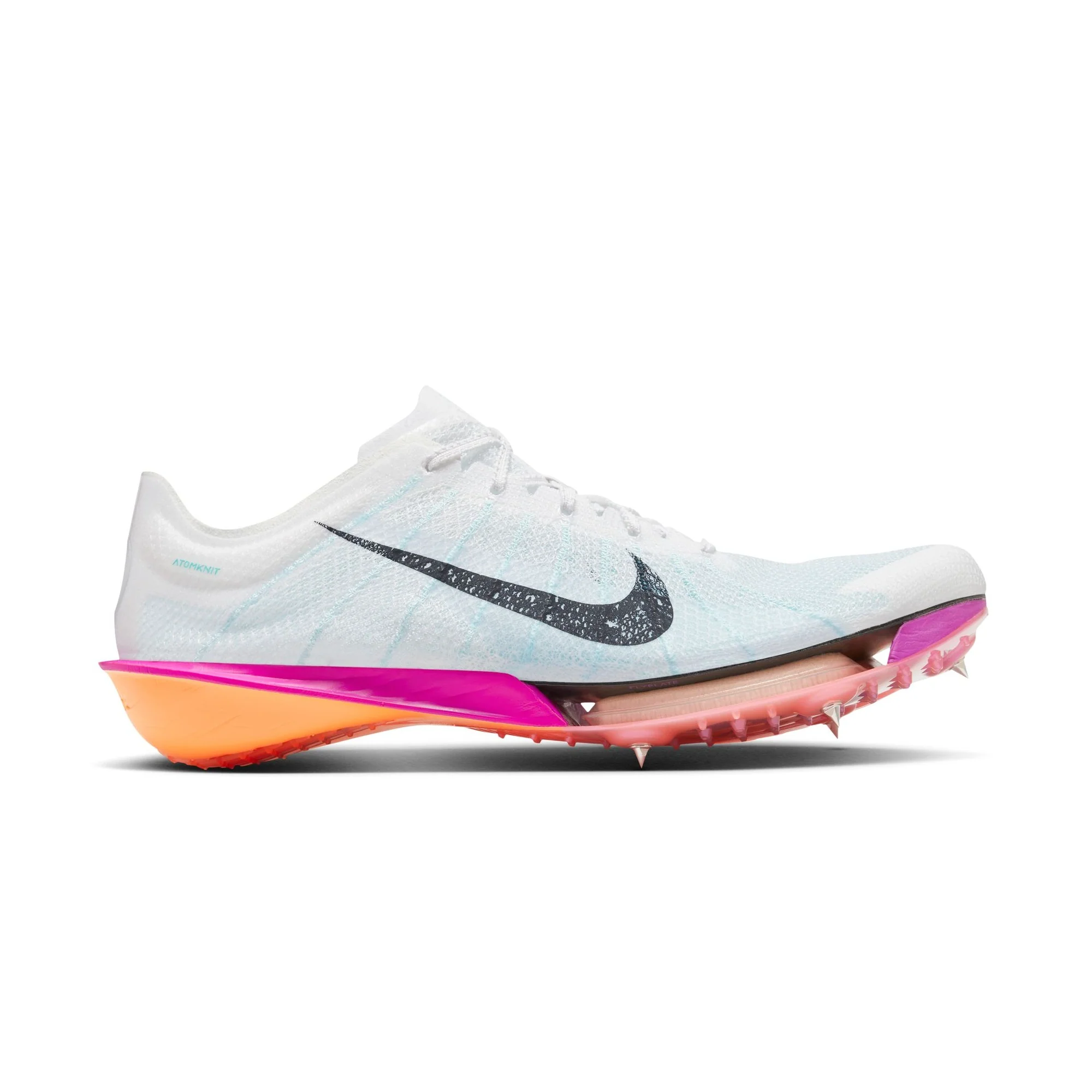 Nike Victory 2 Spikes | White / Bright Crimson / Fire Pink / Obsidian | Unisex - Ekiden Sports