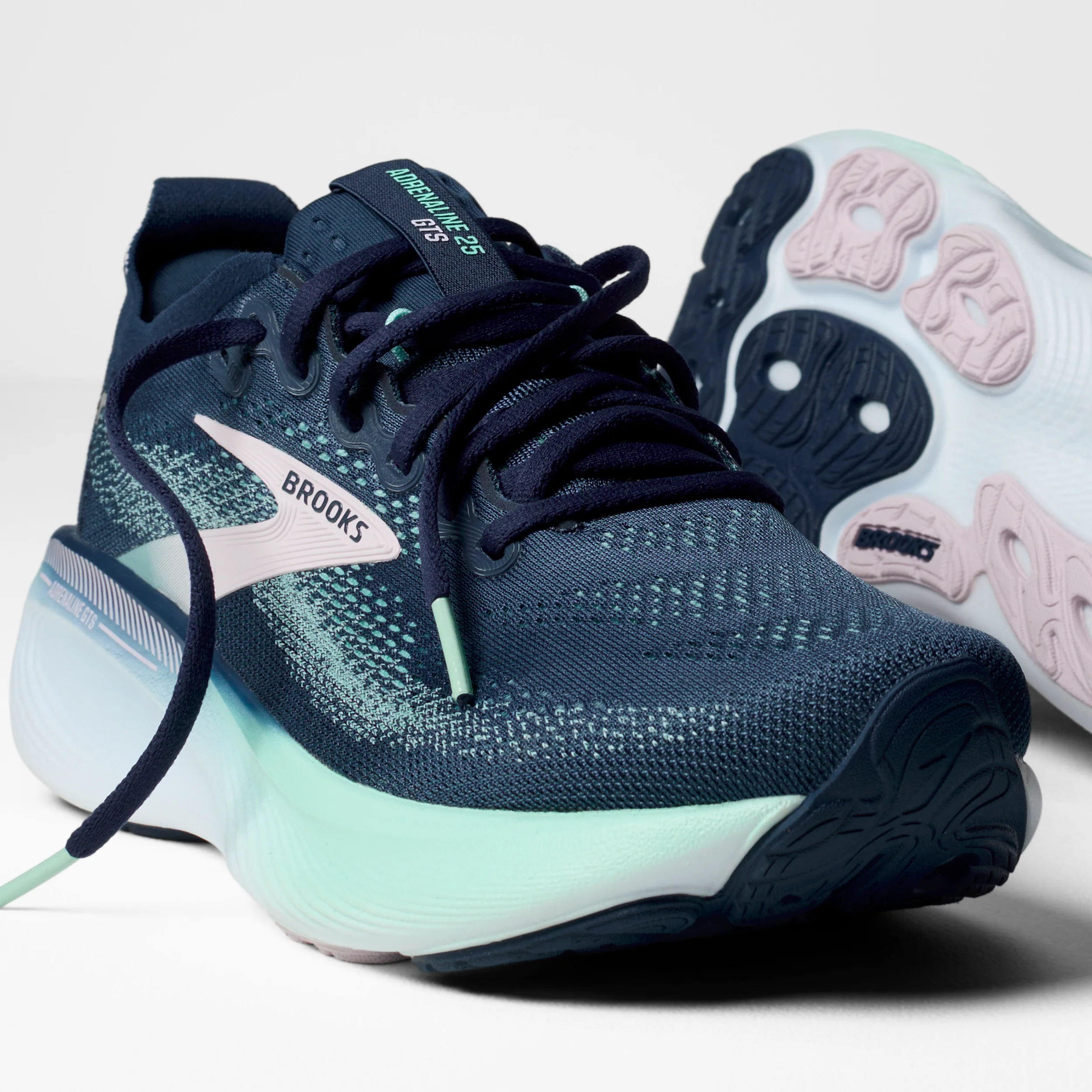 Brooks Adrenaline GTS 25 | Spellbound / Yucca / Pink | Womens - Ekiden Sports