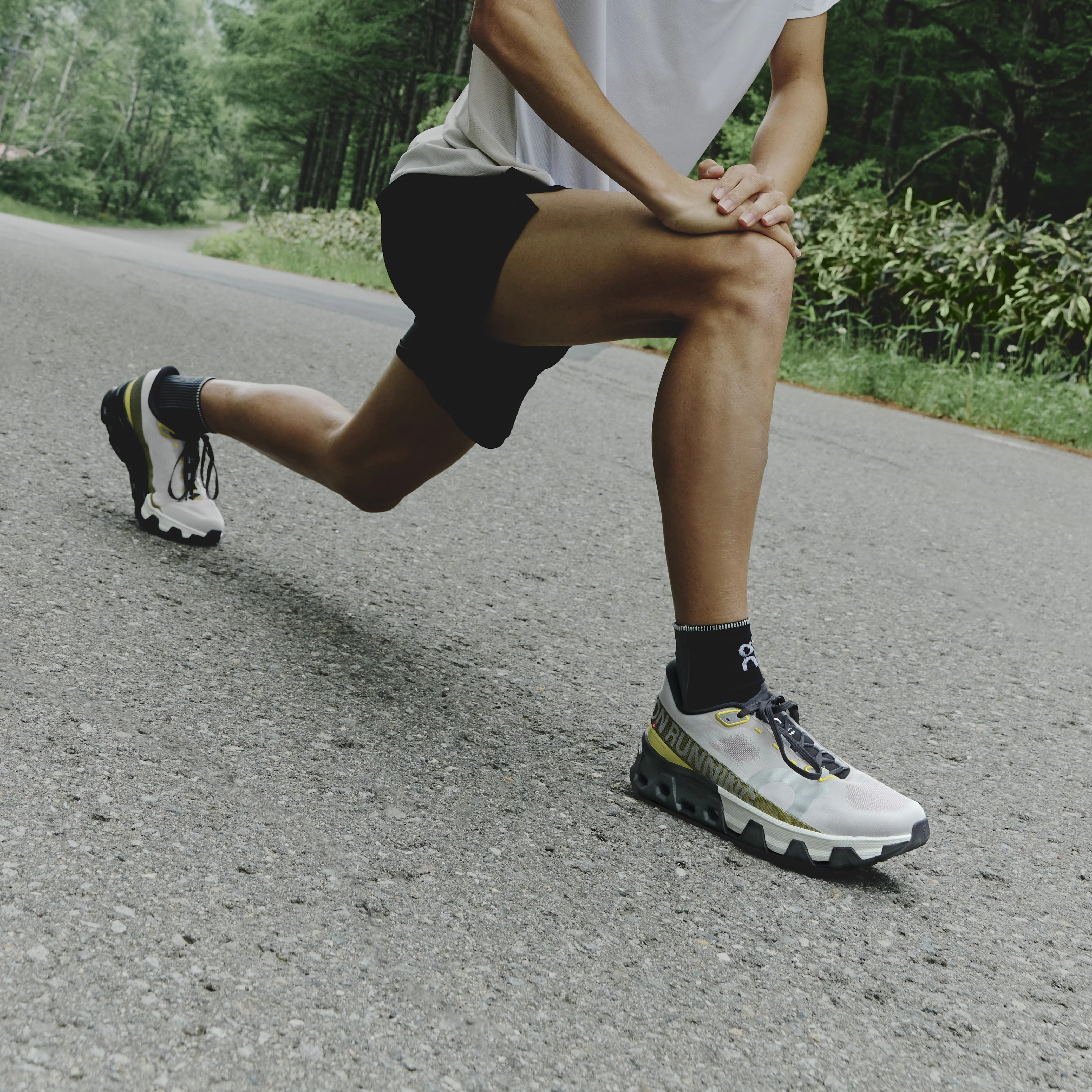 On Cloudmonster Hyper | Fade / Lime | Mens - Ekiden Sports