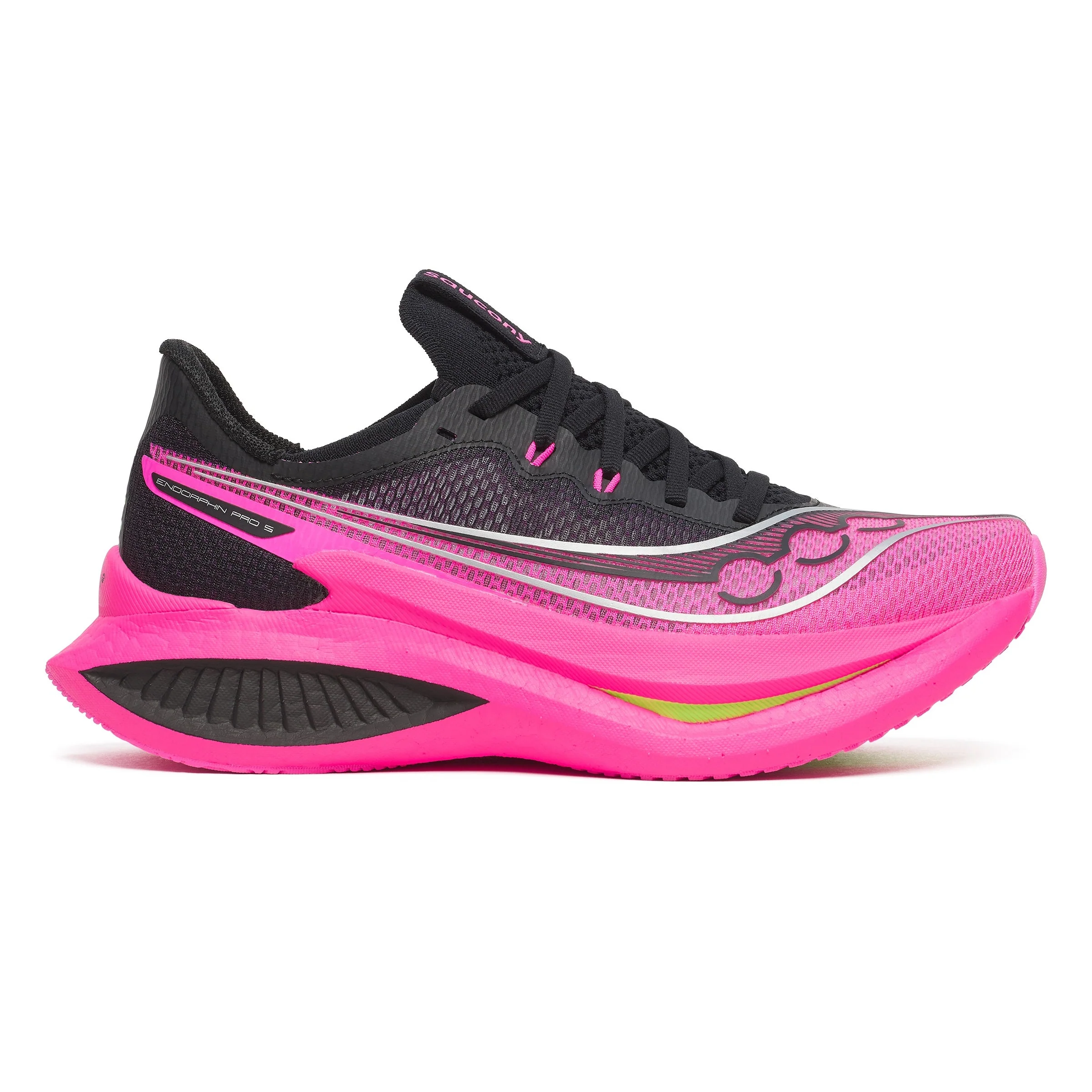 Saucony Endorphin Pro 5 | Black / Shock | Womens - Ekiden Sports
