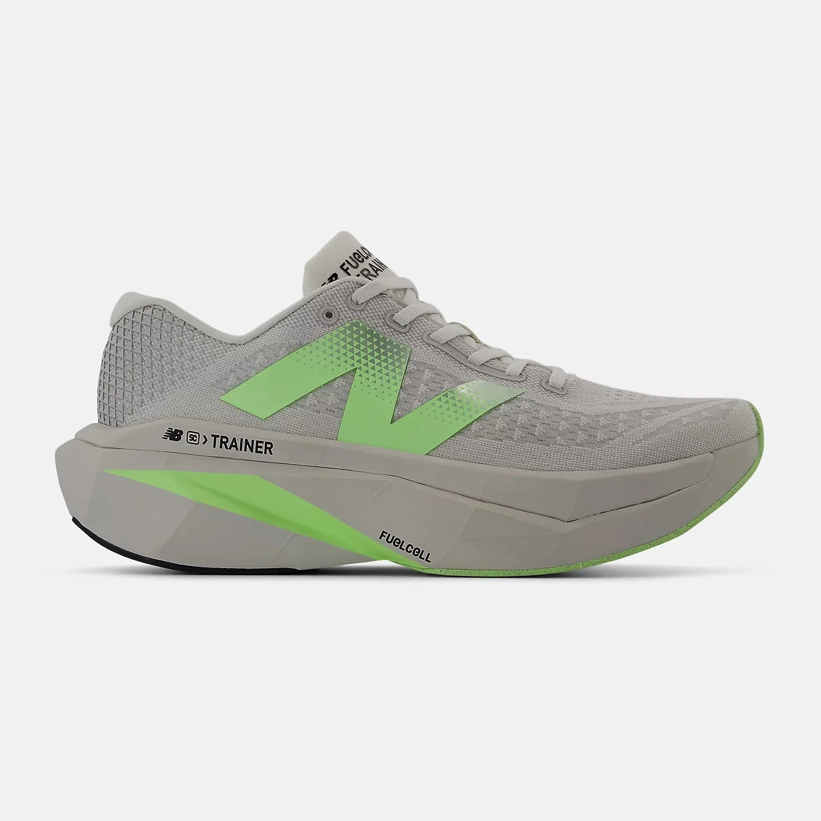 New Balance FuelCell SuperComp Trainer v3 Wide | Grey Matter / Mint Flash | Mens - Ekiden Sports