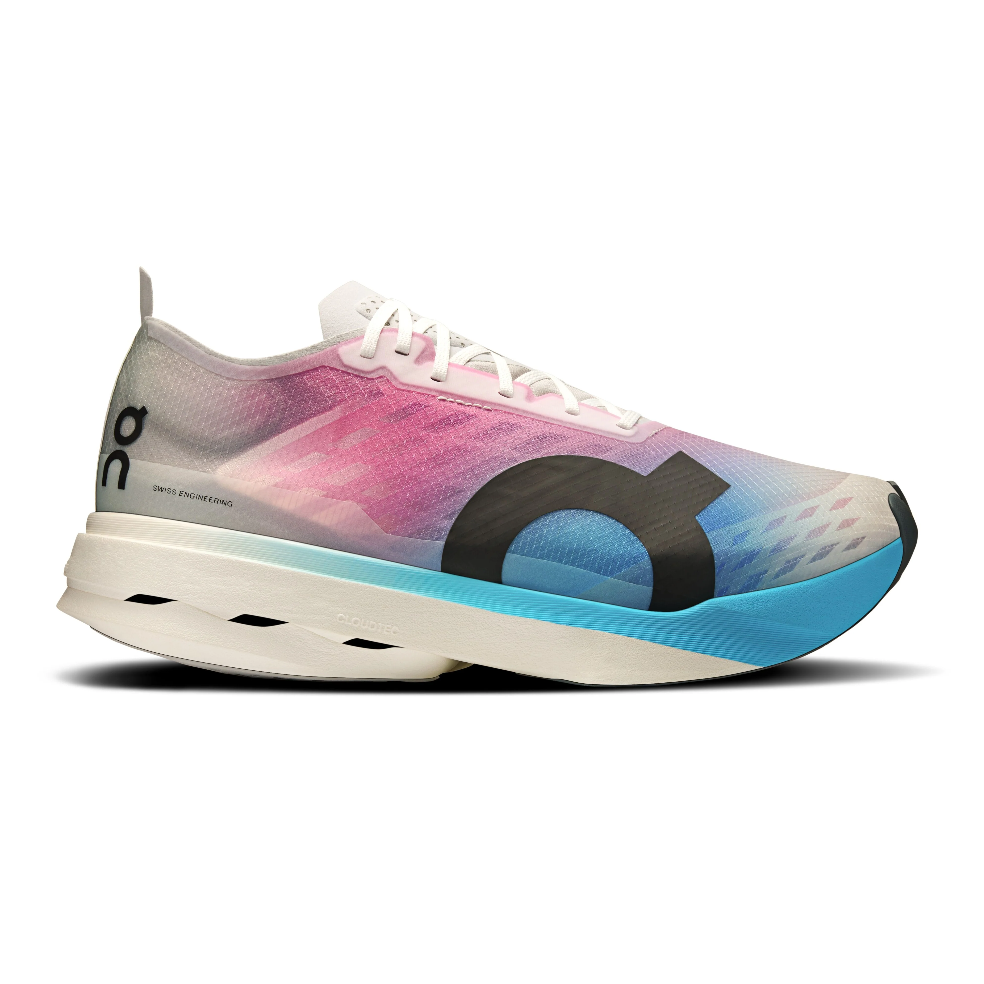 On Cloudboom Strike | White / Horizon | Mens - Ekiden Sports