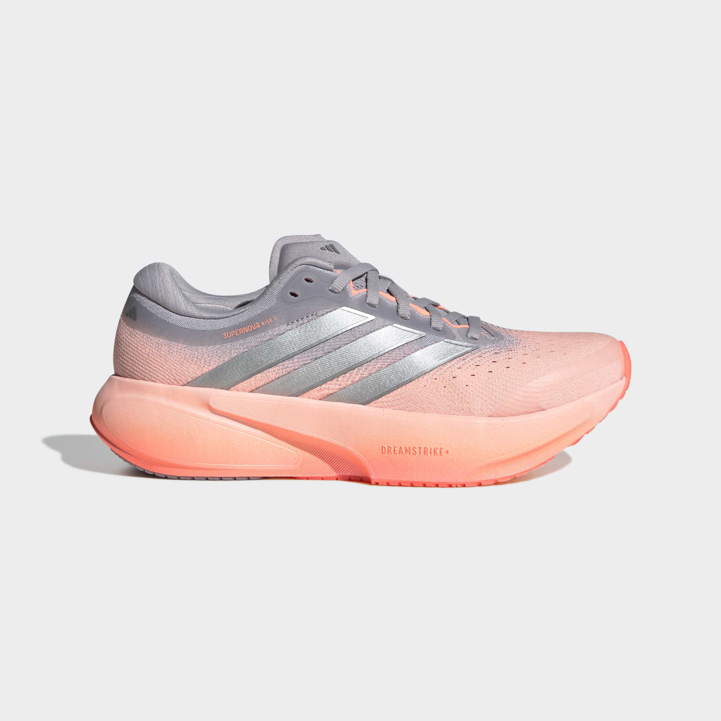 adidas Supernova Rise 3 | Clear Orange / Silver Metallic / Glory Grey | Womens - Ekiden Sports