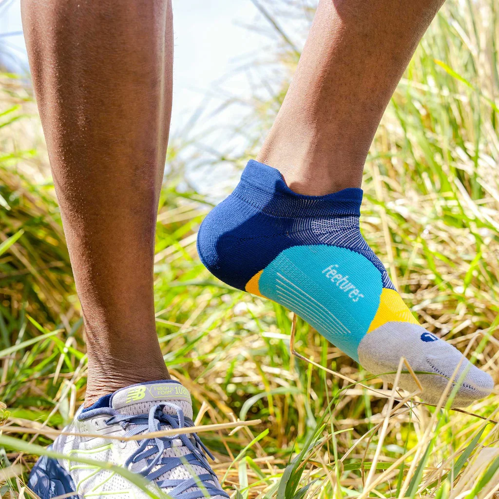 Feetures Elite | Light Cushion | No Show Tab | Nitro Navy - Ekiden Sports