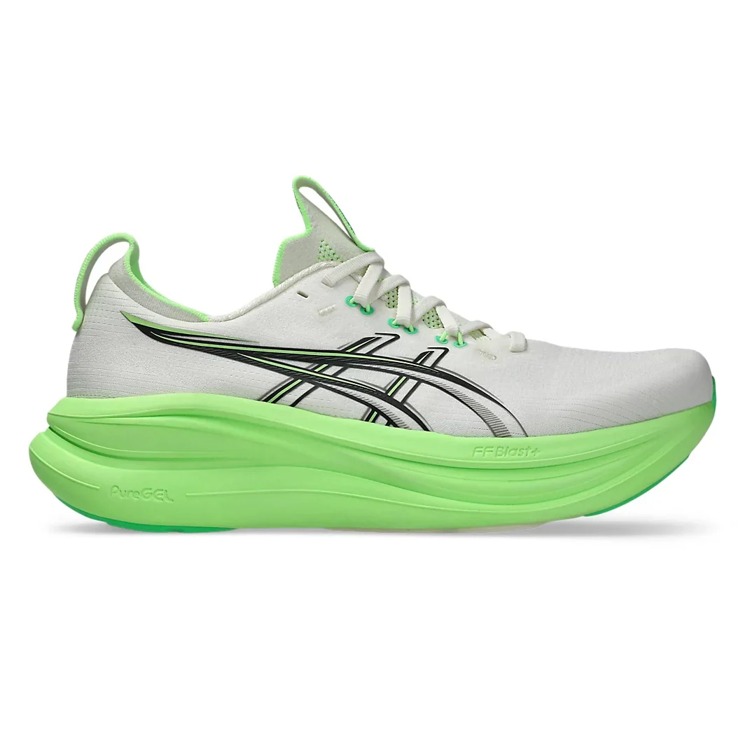 Asics Gel-Nimbus 28 | Cream / Black | Mens - Ekiden Sports