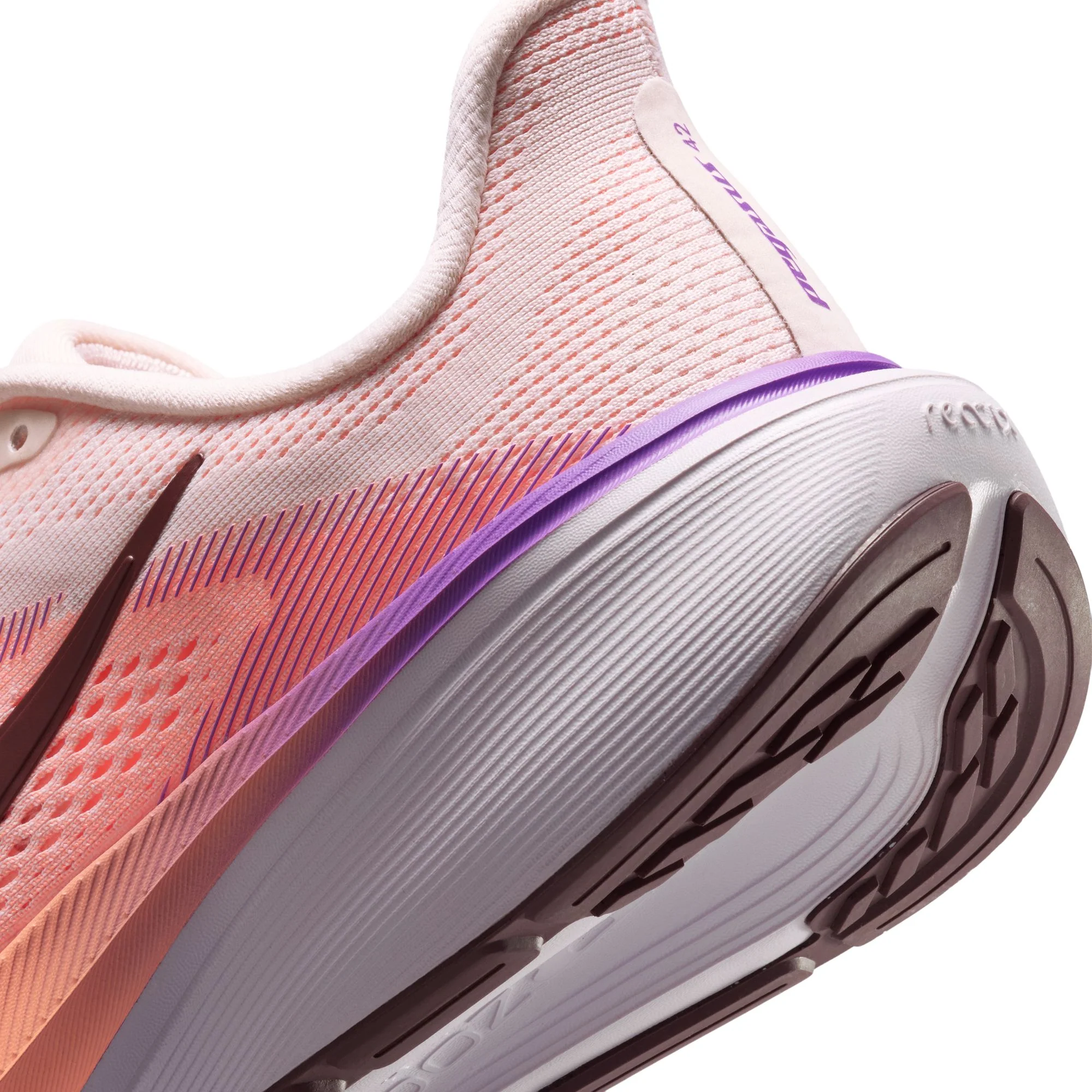 Nike Pegasus 42 | Chalk / Tattoo / Orange Pulse / Bright Violet | Womens - Ekiden Sports