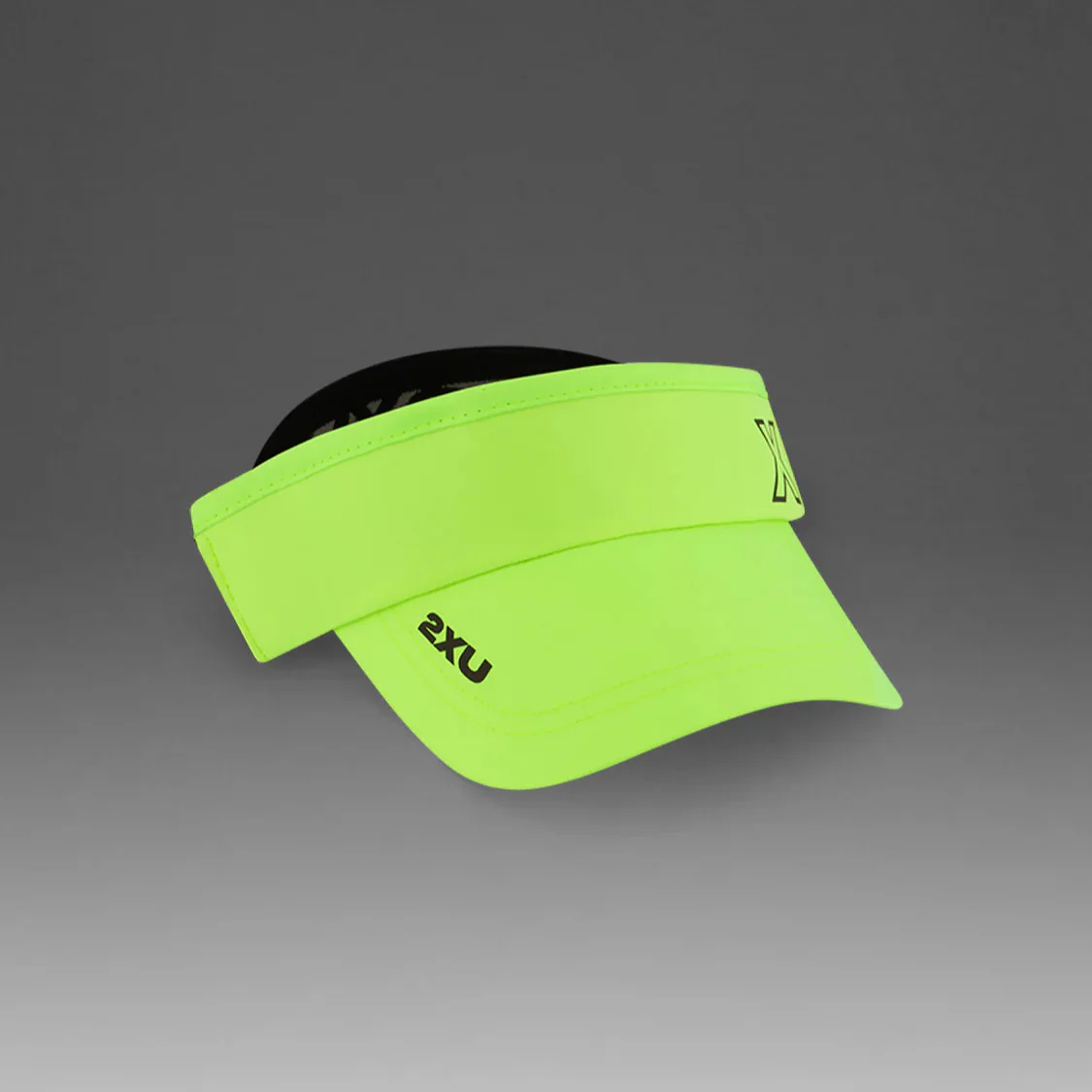 2XU Performance Visor | Volt / Black - Ekiden Sports