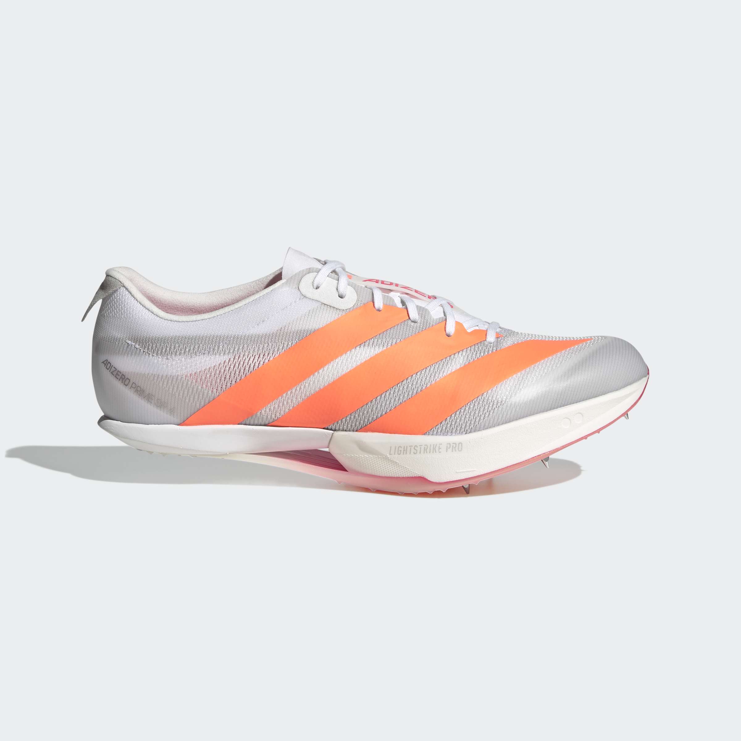 adidas Adizero Prime SP 4 Spikes | Cloud White / Lucid Orange / Lucid Red | Unisex - Ekiden Sports